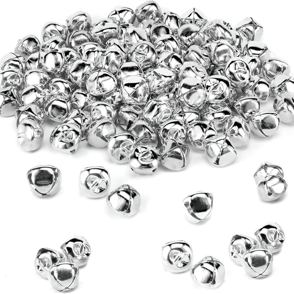 170PCS Jingle Bells, Mini Bells for Crafting, for Gift Decorations, DIY Gift Bag